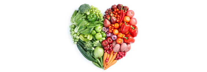 Chiropractic Phoenix AZ Healthy Fruits Vegetables Heart Shape