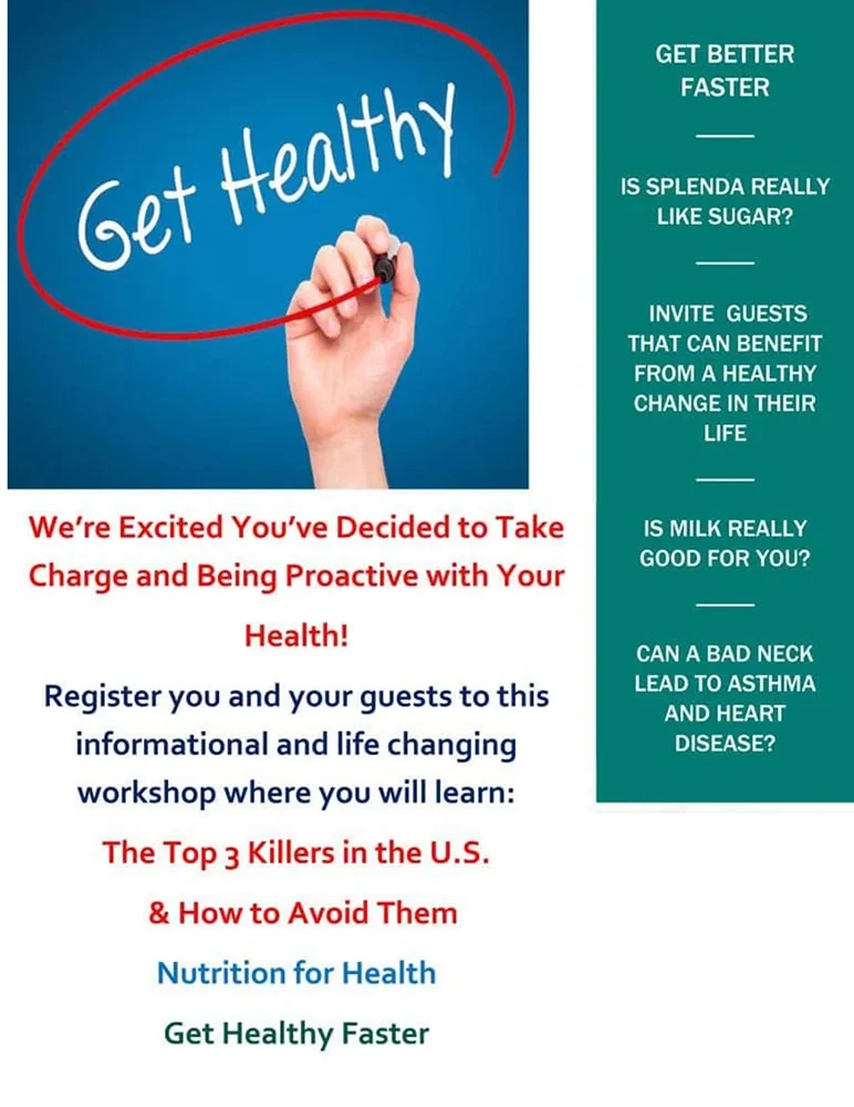 Chiropractic Phoenix AZ Wellness Workshop Flyer Chiropractic Phoenix AZ Wellness Workshop Flyer